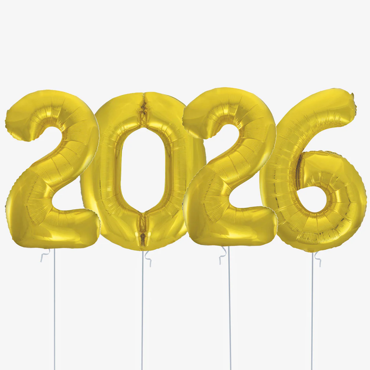 2026 Year Number Balloons - Image 3