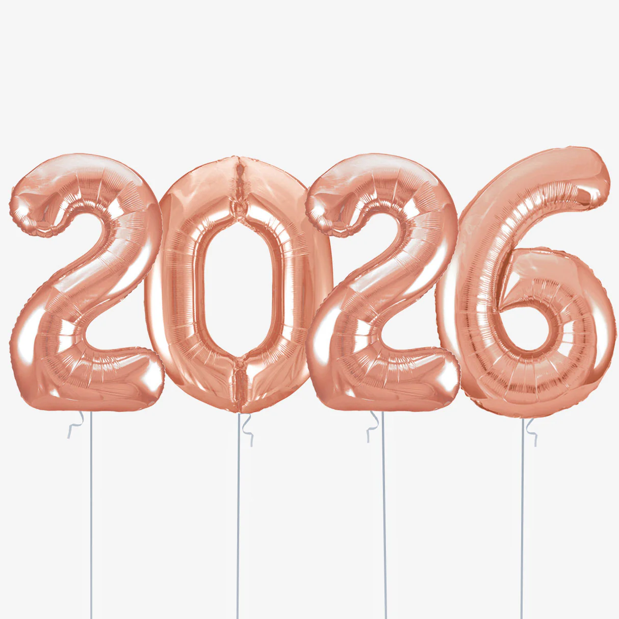 2026 Year Number Balloons - Image 5