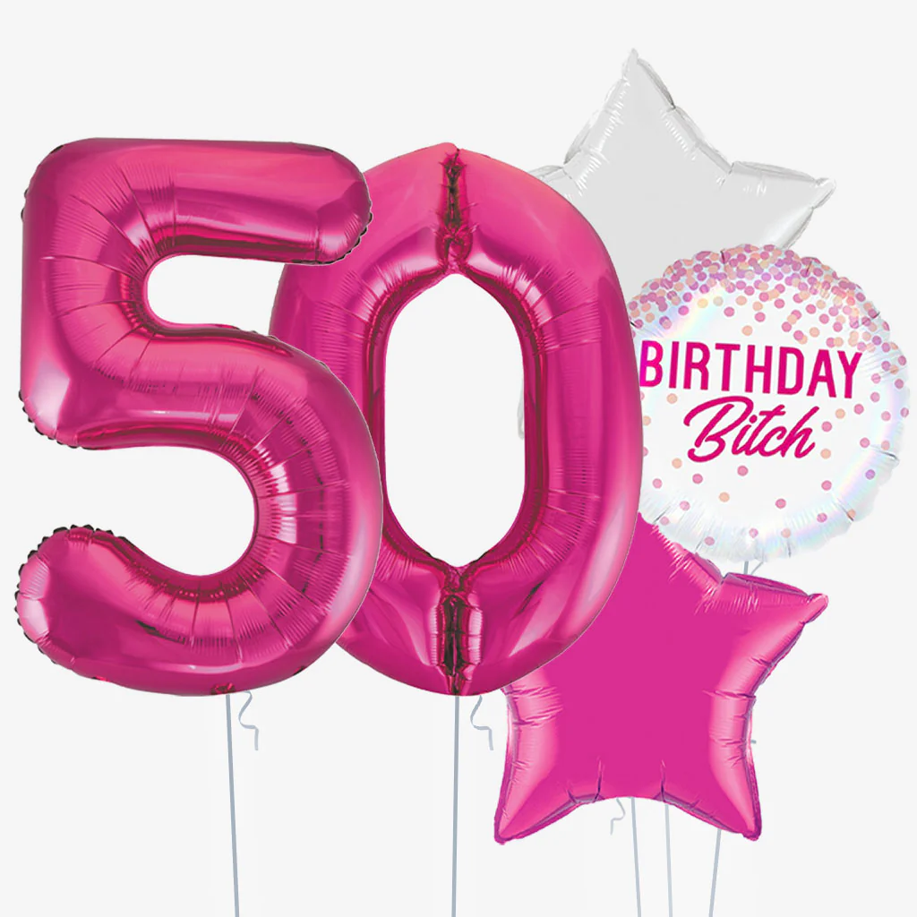 Birthday B*tch & Number Balloons - Image 6