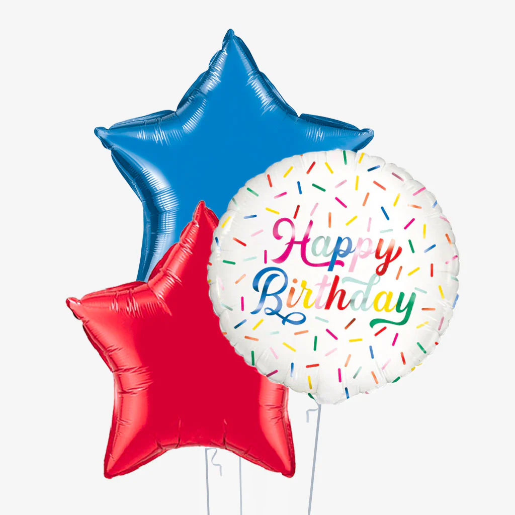 Birthday Cake & Number Balloons - Image 6