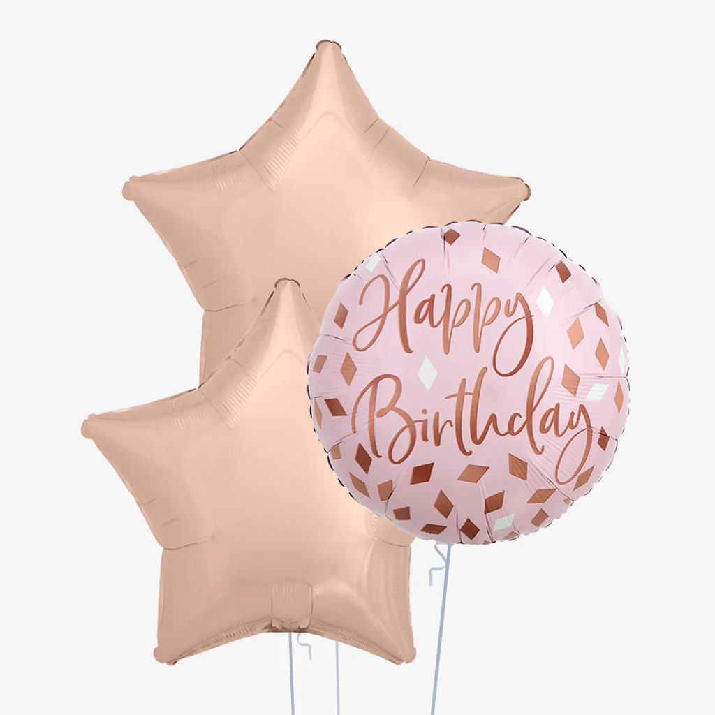 Birthday Blush & Number Balloons - Image 7