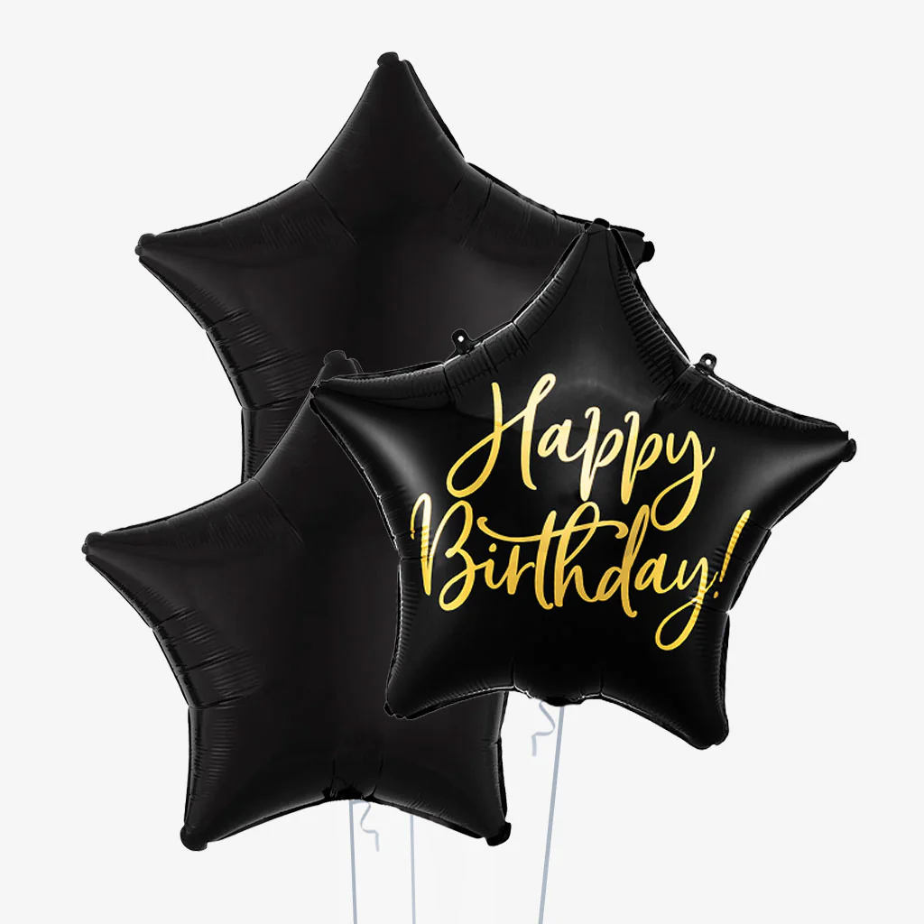 Midnight Star & Number Balloons - Image 7