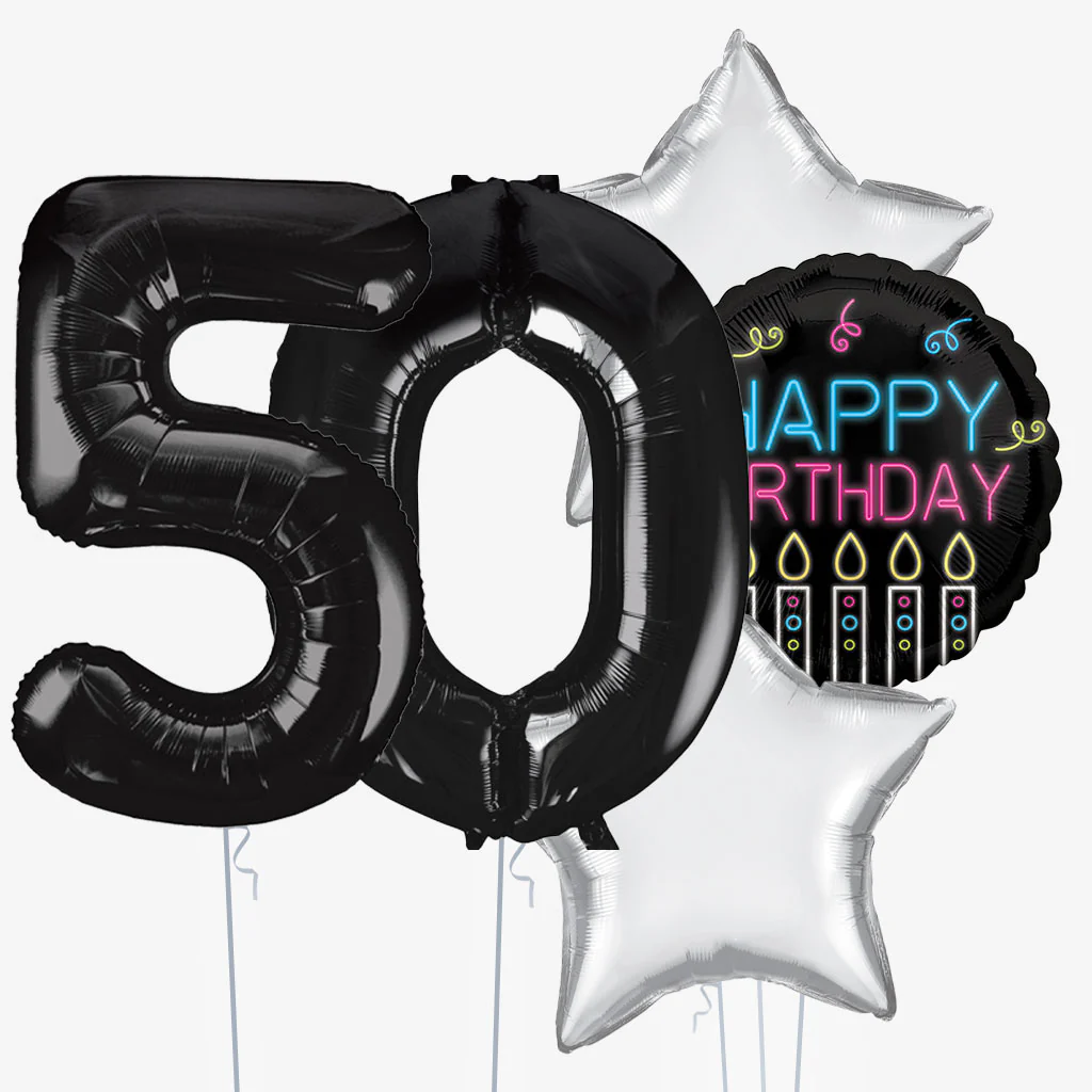 Neon & Number Balloons - Image 7