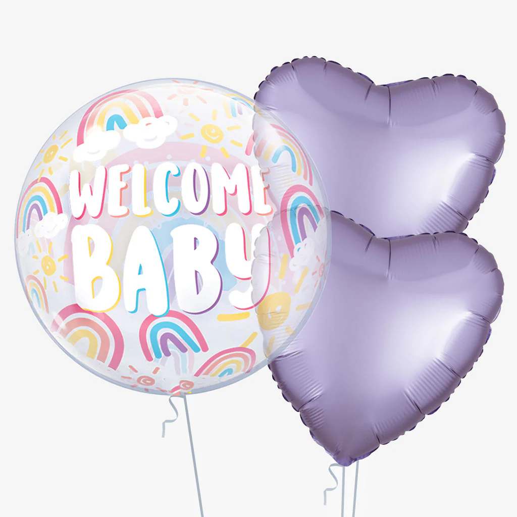 New Baby Balloons Delivered